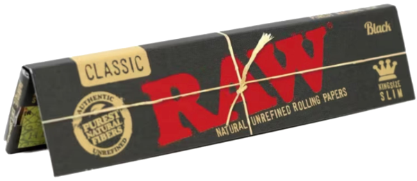 RAW Black Classic Kingsize Slim