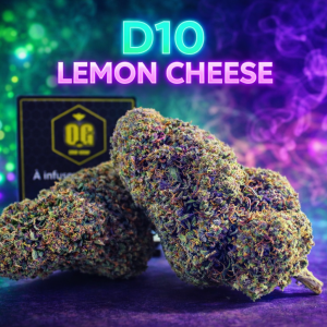 Lemon Cheese Delta-10 - Fleur CBD Puissant