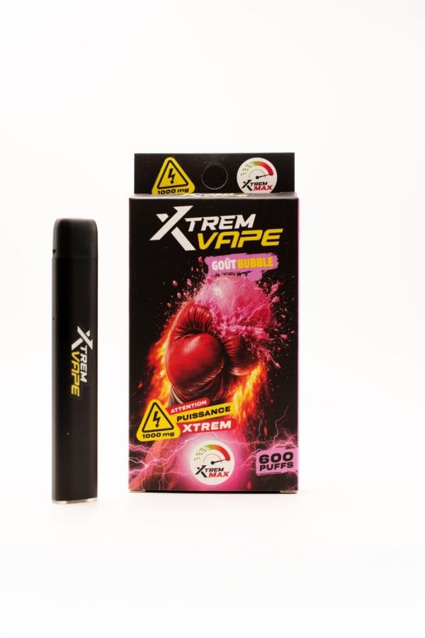 Xtrem Vape Bubble – puff et emballage