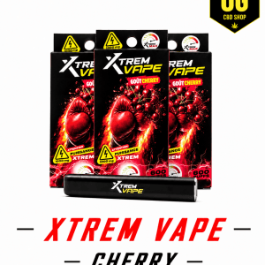 Xtrem Vape Cherry – puff puissante Strong Effect