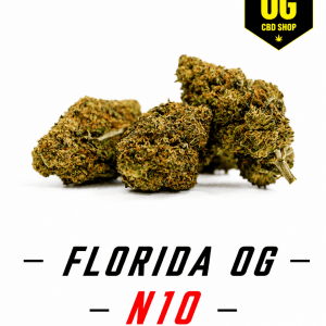 Florida OG N10 – fleur CBD puissante Strong Effect