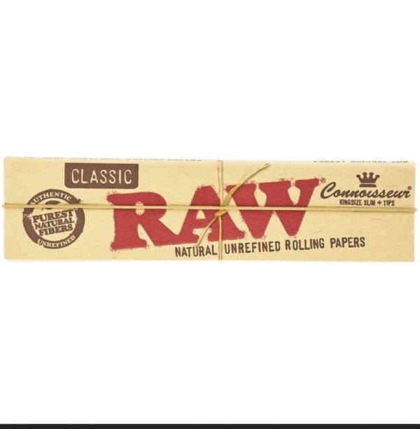 RAW Classic Connoisseur Kingsize Slim avec tips